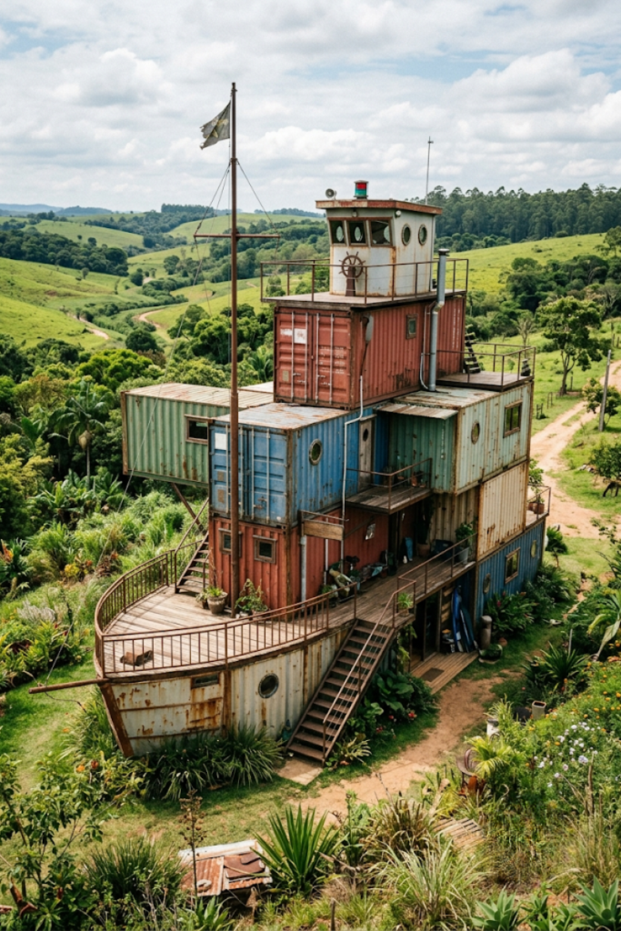 The Stacked Brazilian Art Piece
