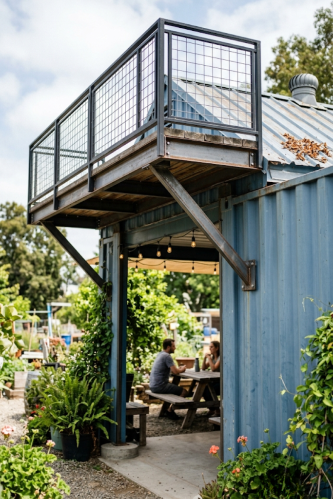 Cantilevered Overhang Extension