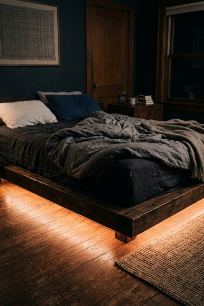 Under-Bed LED Path Lighting