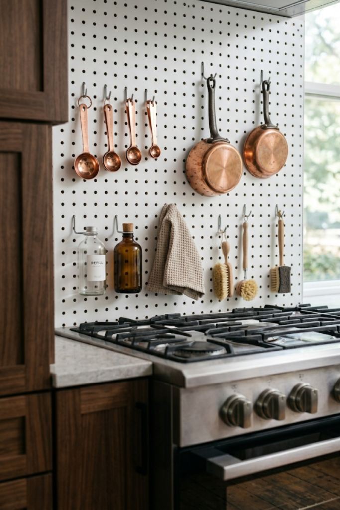 Mount A Pegboard Wall