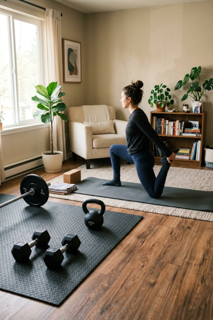 Zoned strength corner with movement strip
