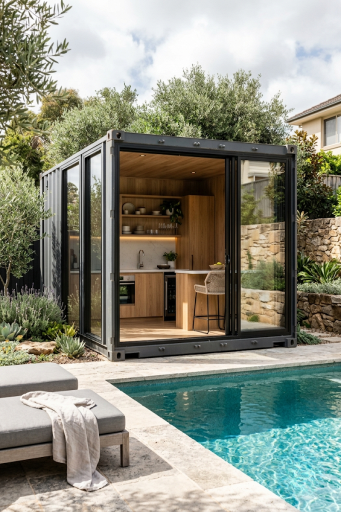 The Glass Partition Cabana