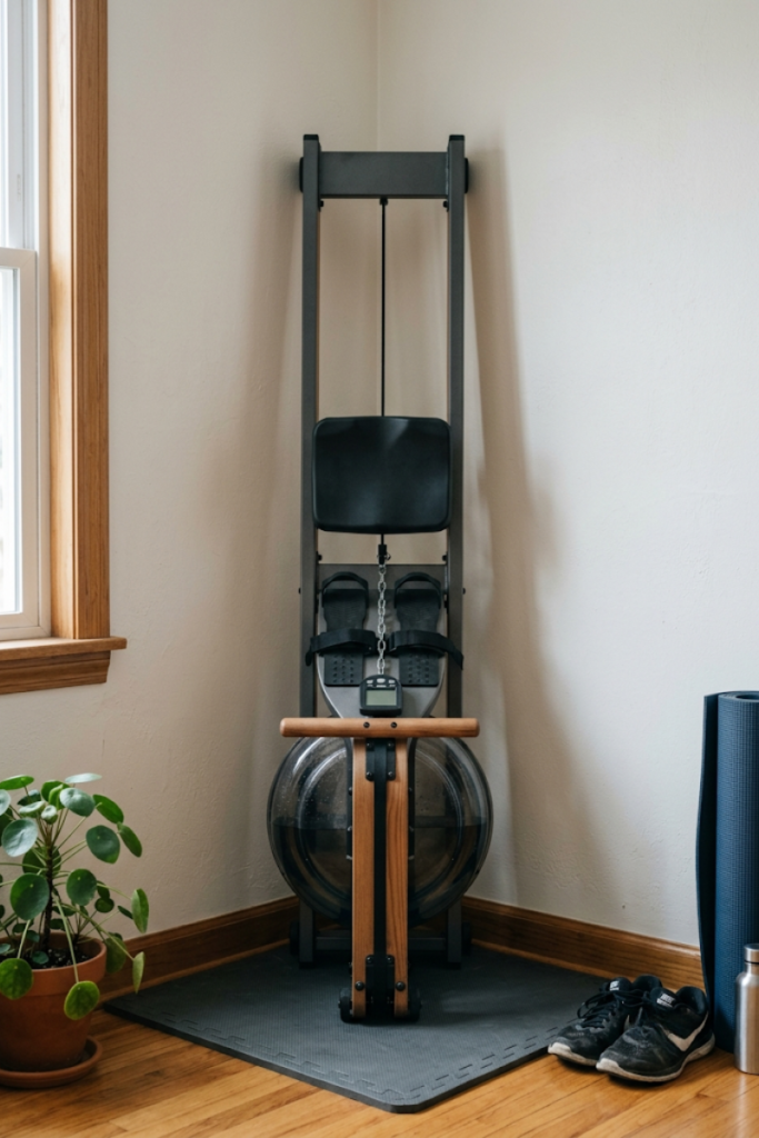 Compact Foldable Magnetic Rowing Machine