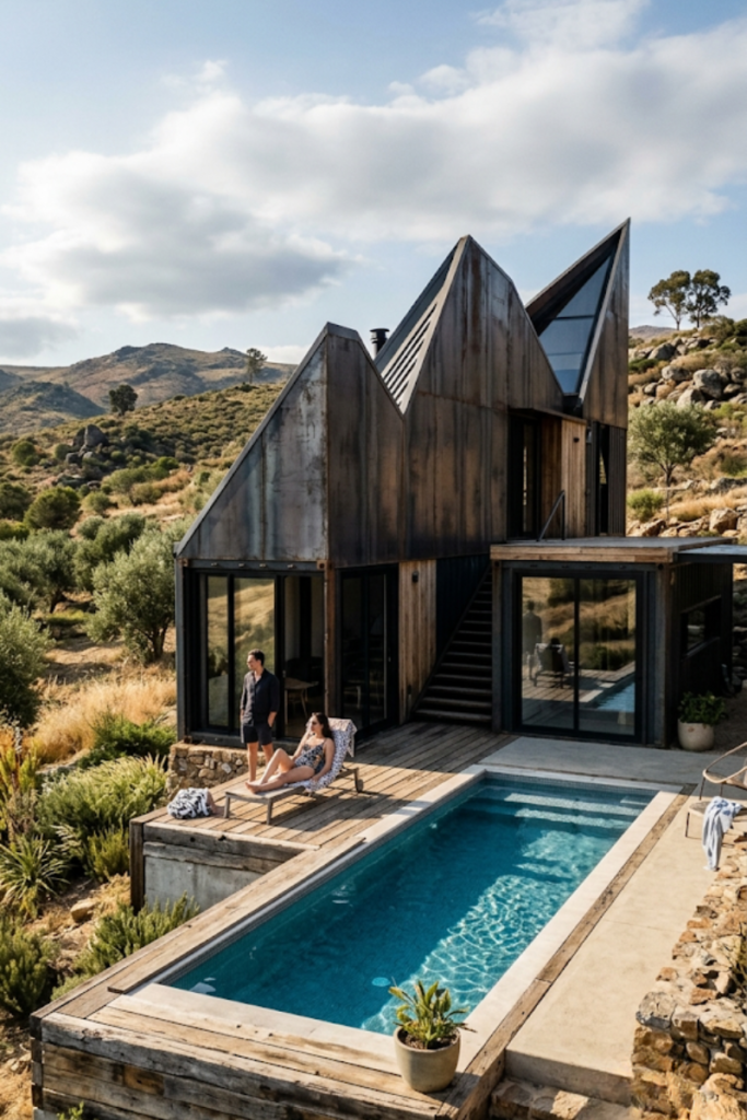 The Asymmetric Hinterland Retreat