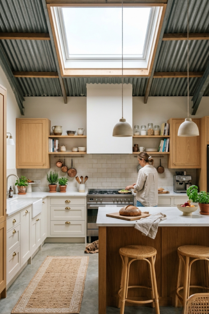 Centralized Skylight Openings