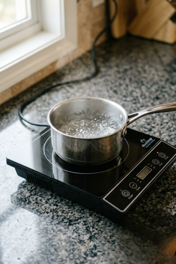 Opt For A Portable Induction Cooktop