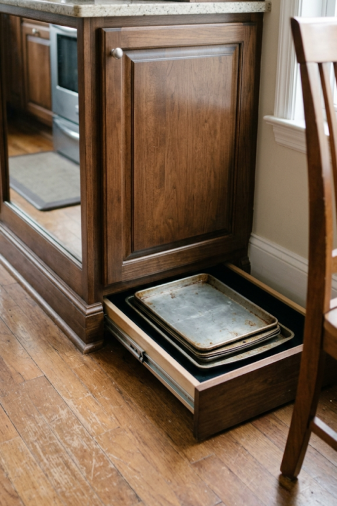 Install Toe Kick Drawers