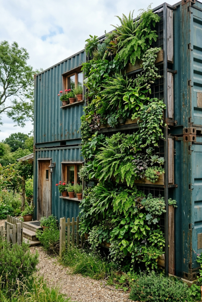 The Vertical Living Wall