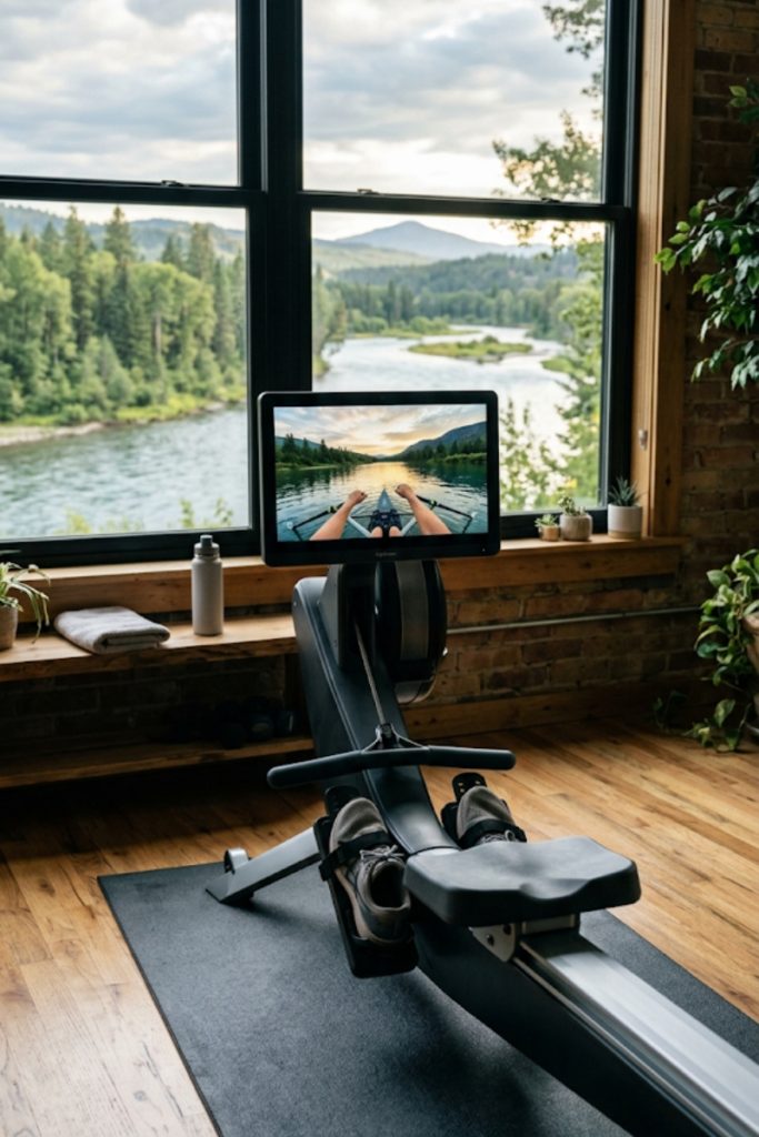 Immersive Rowing Station