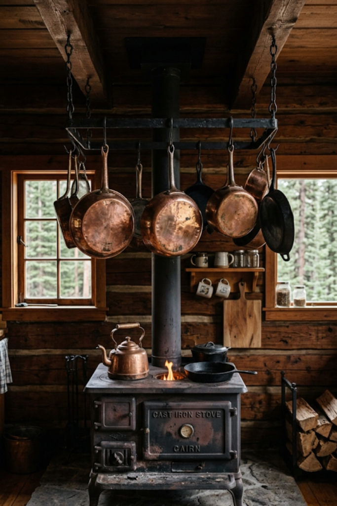 The Hanging Pot Rack