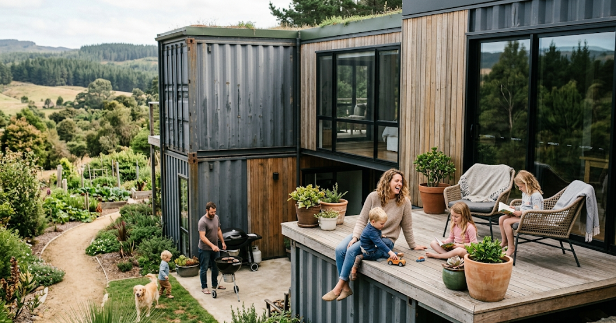 14 Multi-Container Home Designs for Families