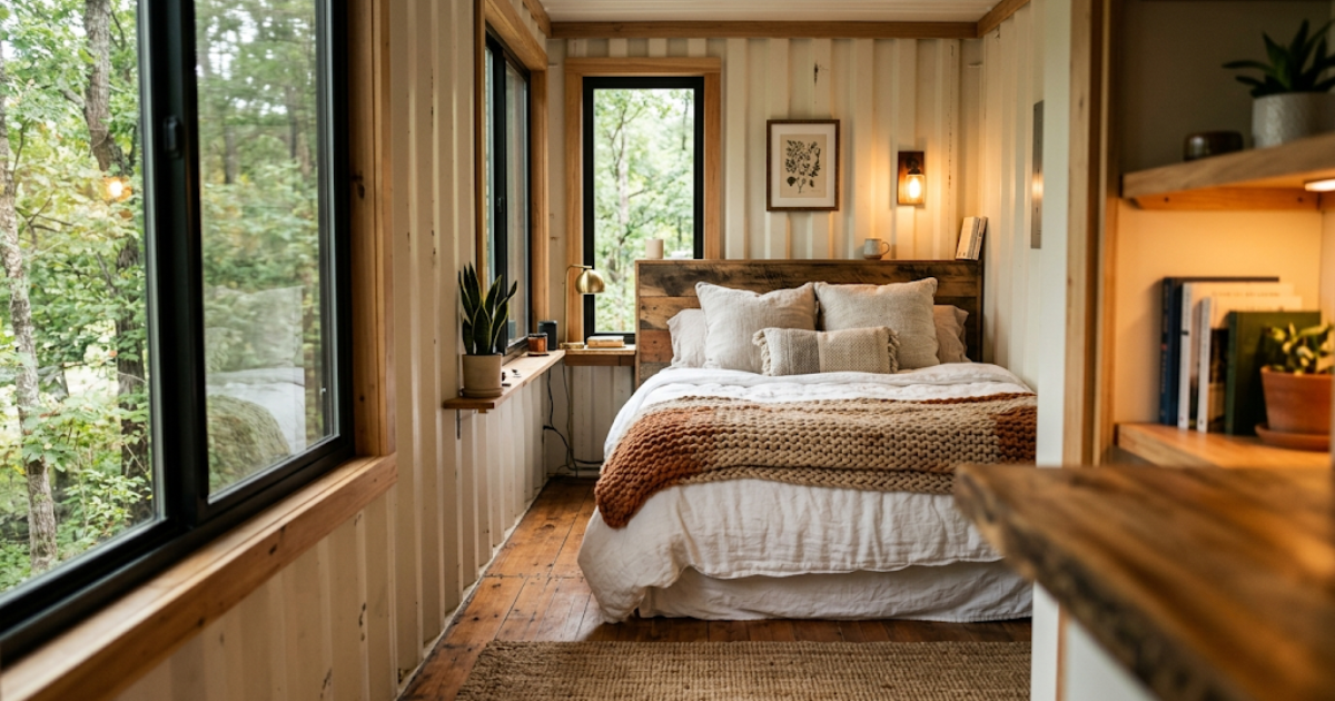 15 Container Home Bedroom Ideas for Cozy Nights