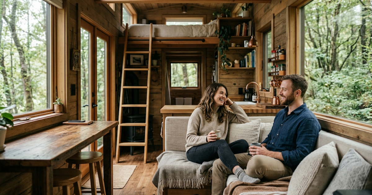 14 Tiny House Ideas Perfect for Couples