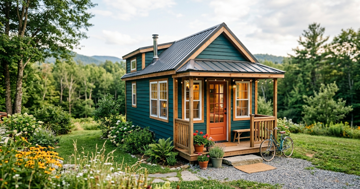 15 Tiny House Exterior Color Ideas That Stand Out