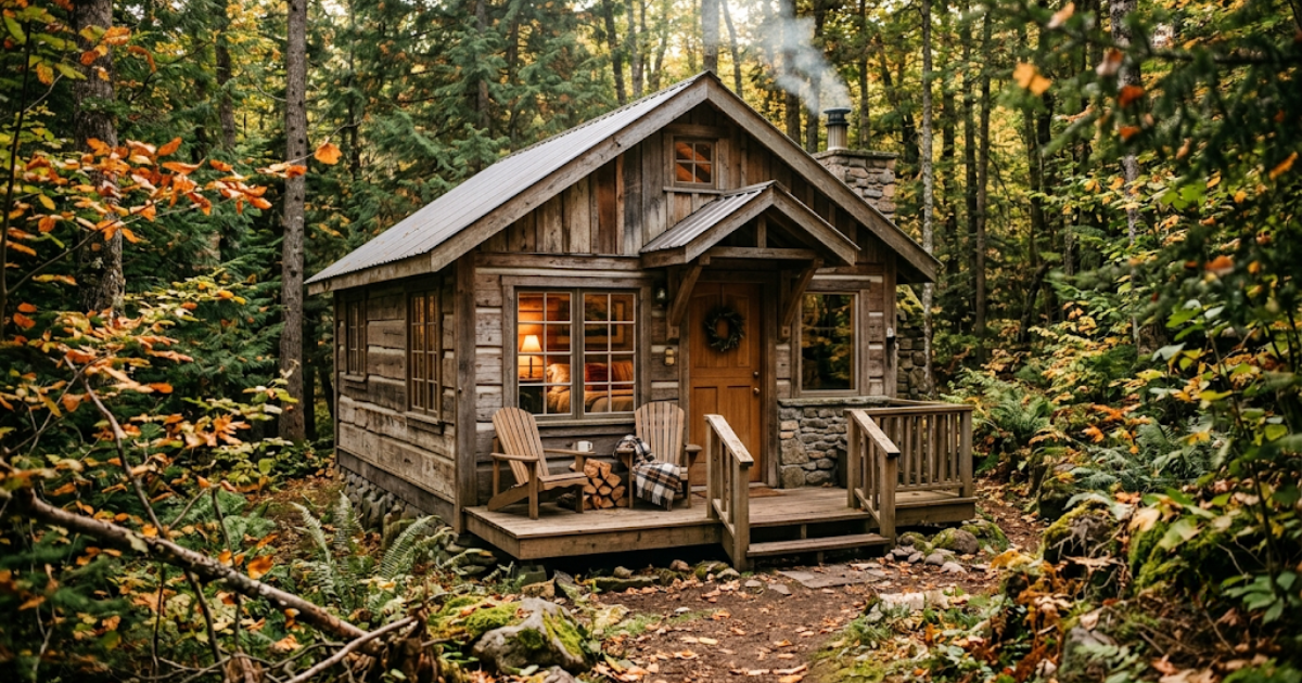 16 Rustic Tiny Cabin Ideas for a Cozy Escape
