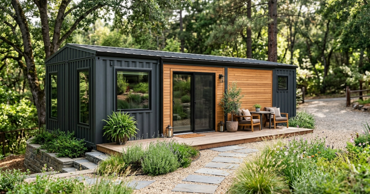 20 Container Home Exterior Designs With Serious Curb Appeal