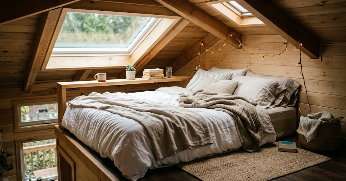 18 Dreamy Tiny Home Loft Bedroom Ideas