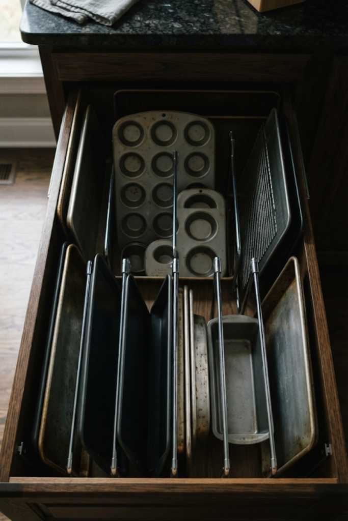 kitchen cabinet organization