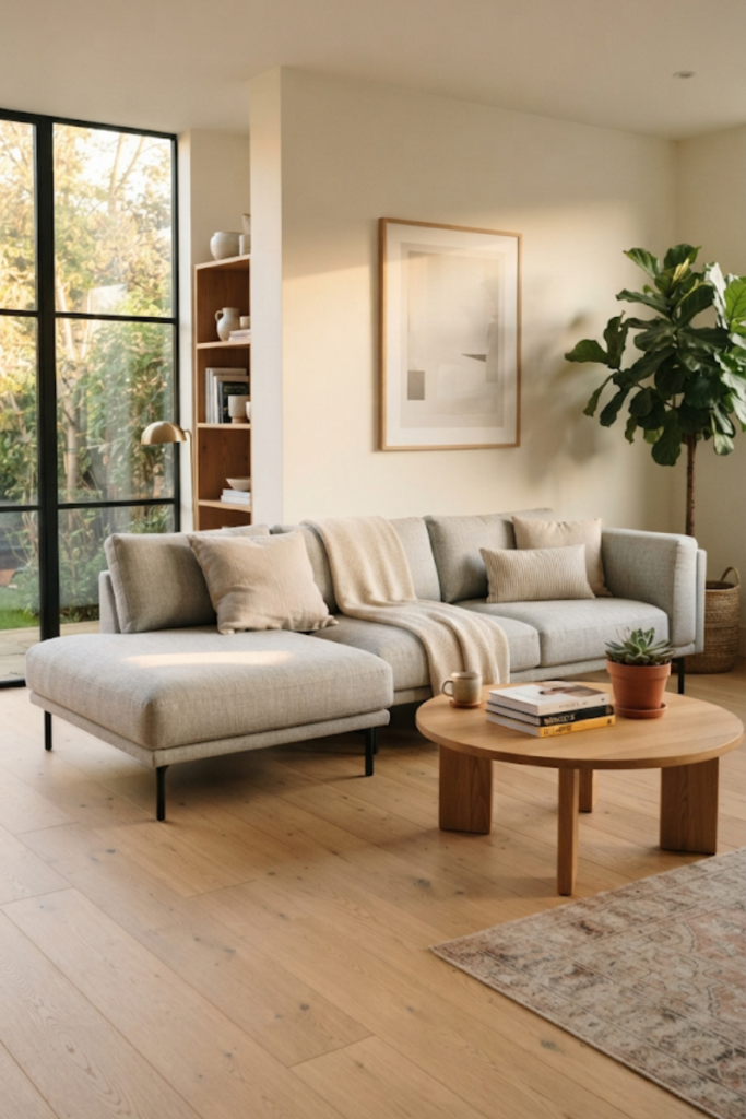 minimalist living room