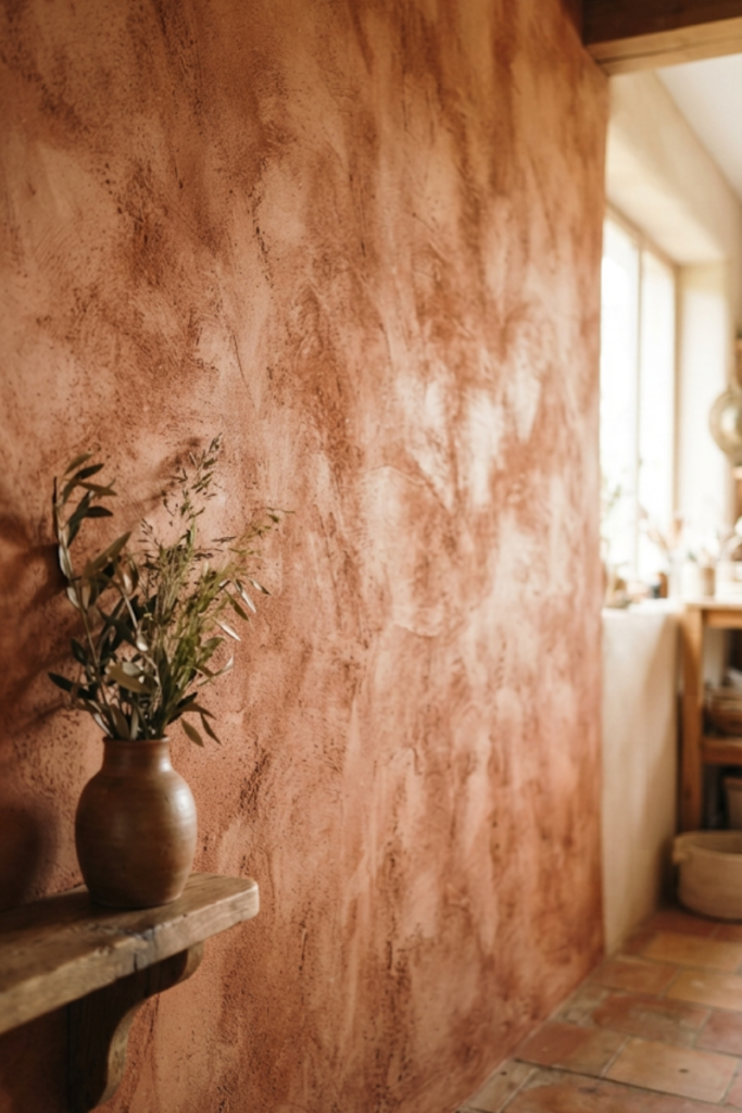 living room accent wall