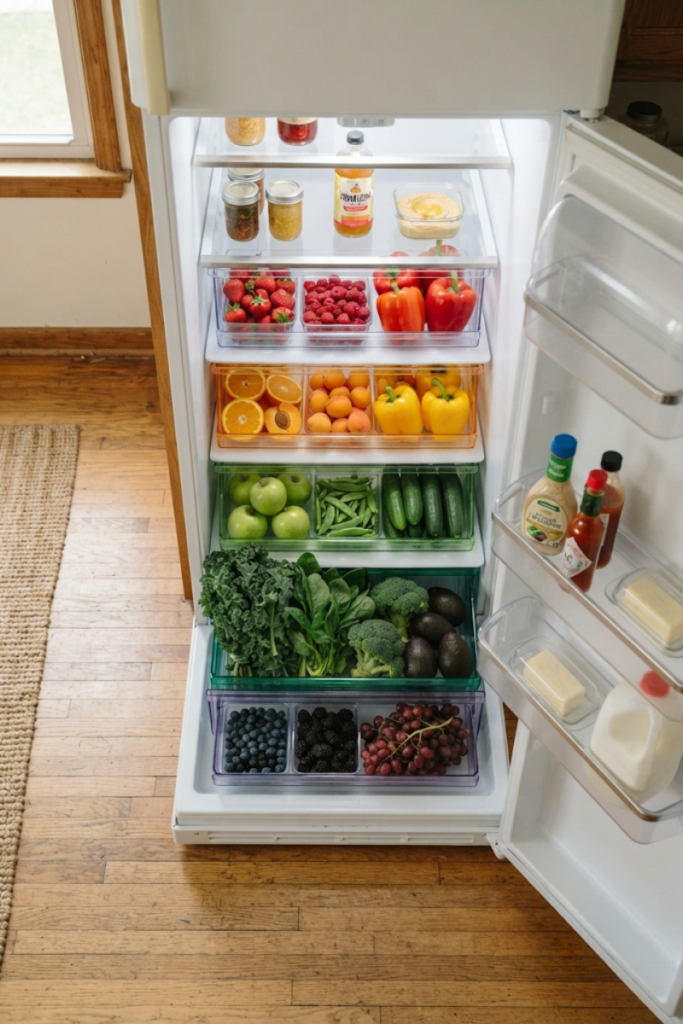 fridge organization ideas