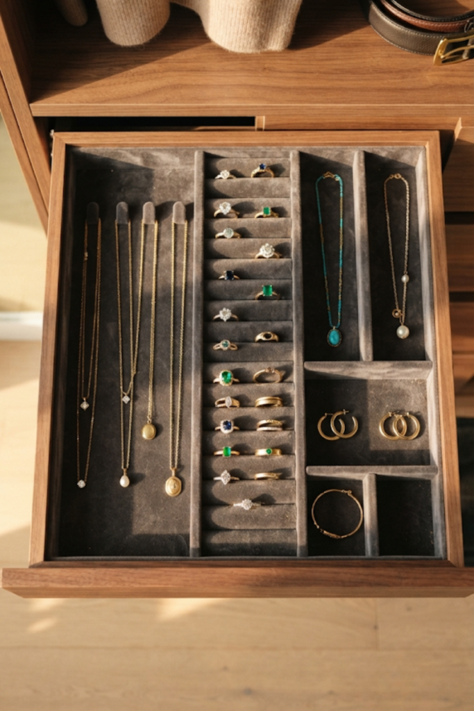 small closet organization
