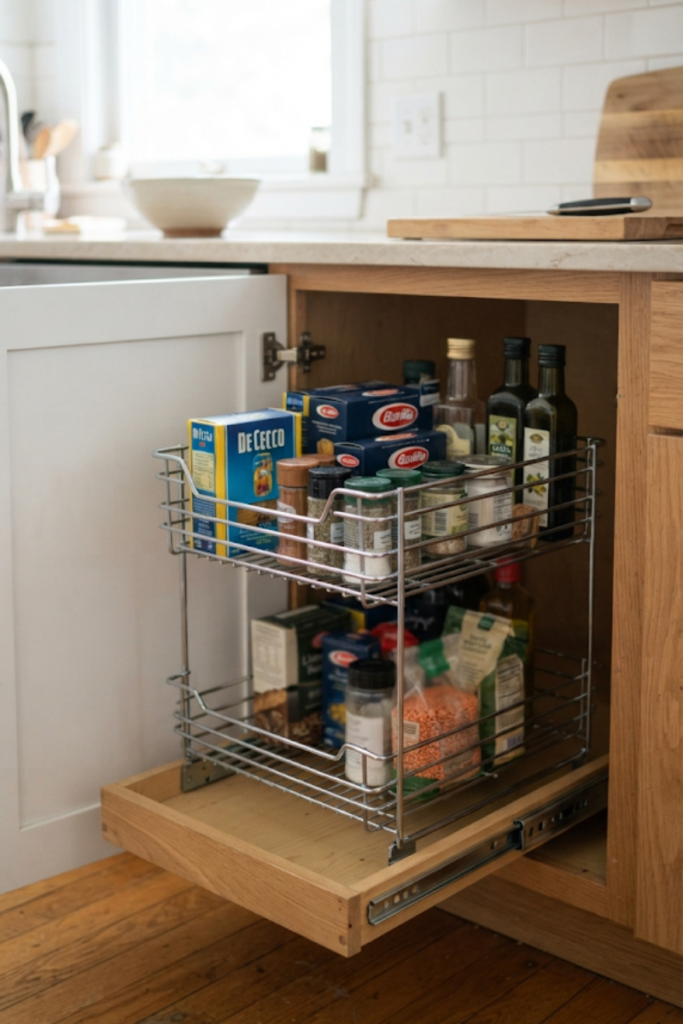under sink organization