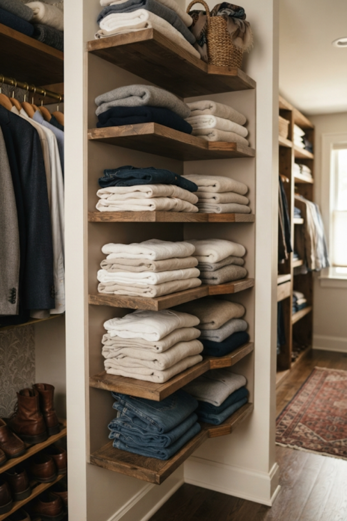 small closet organization