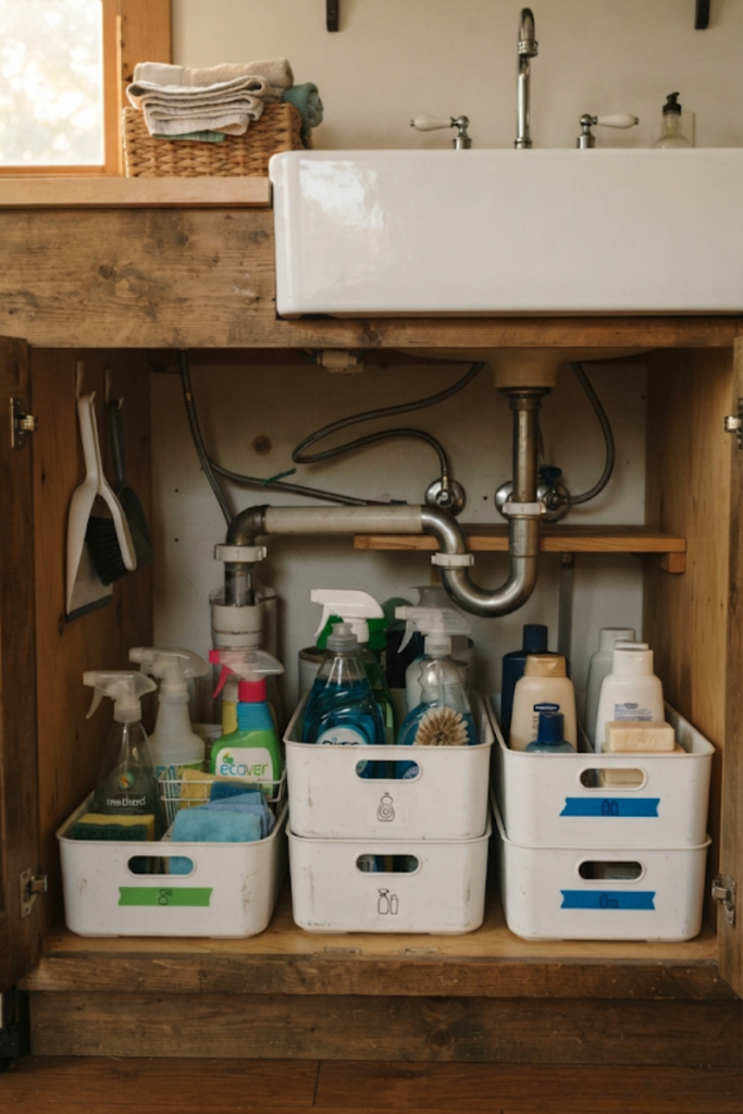 bathroom organization ideas