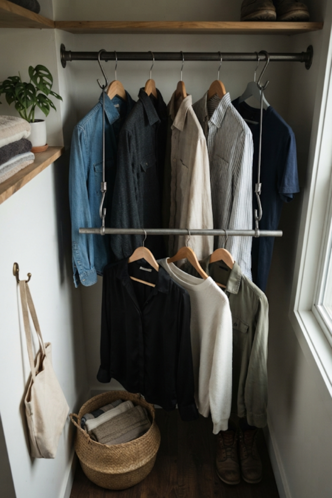 small closet organization