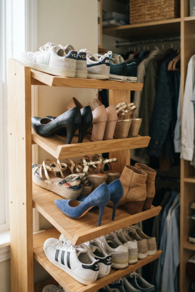 small closet organization