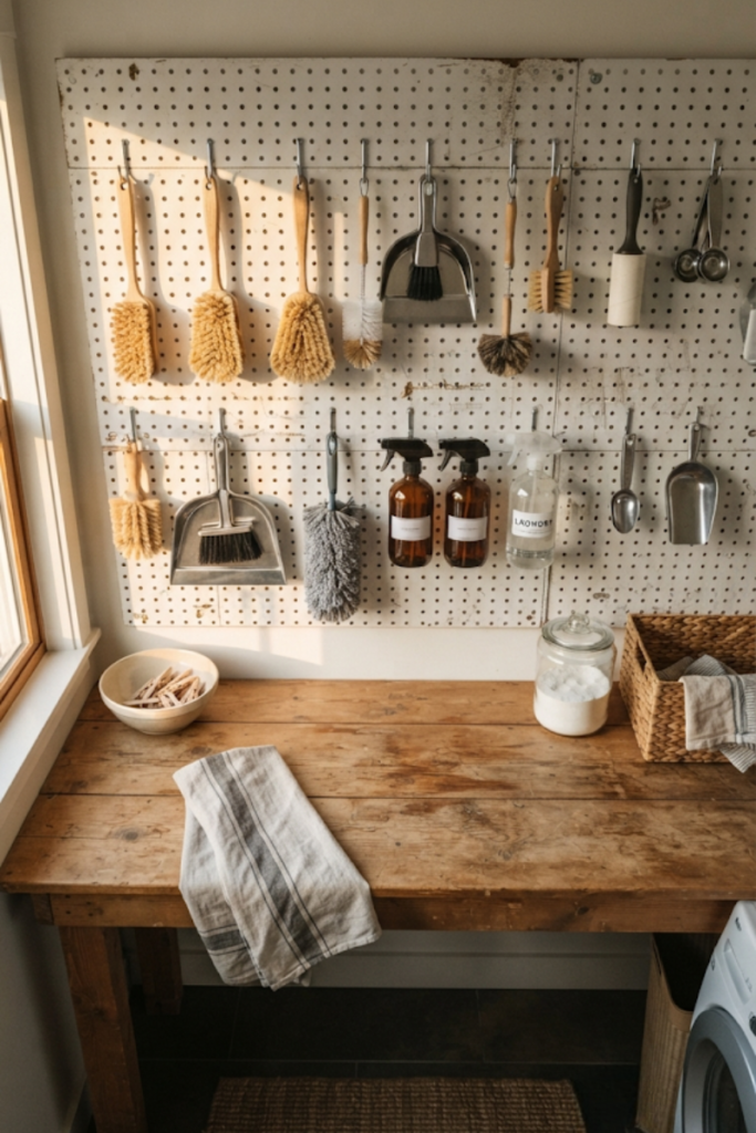 laundry room organization