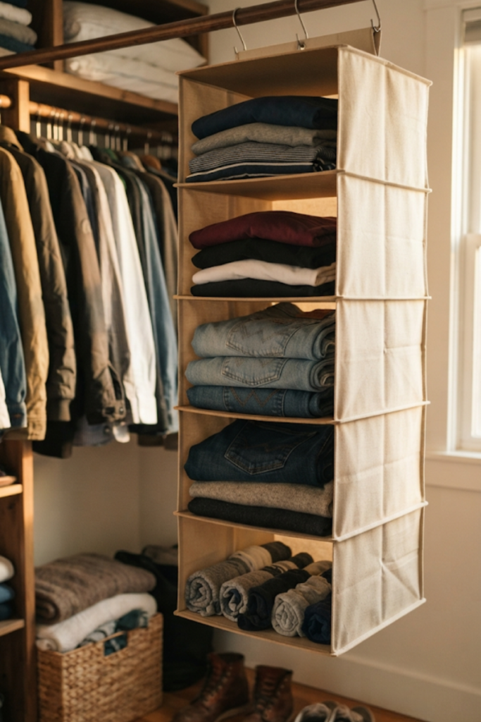 small closet organization