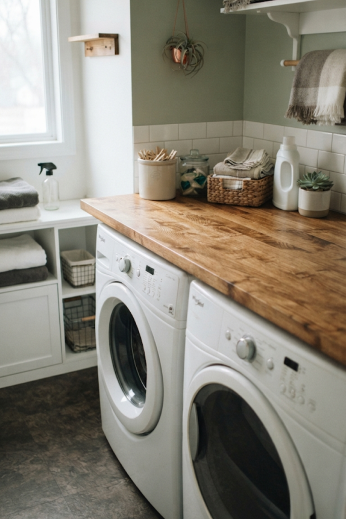 laundry room organization