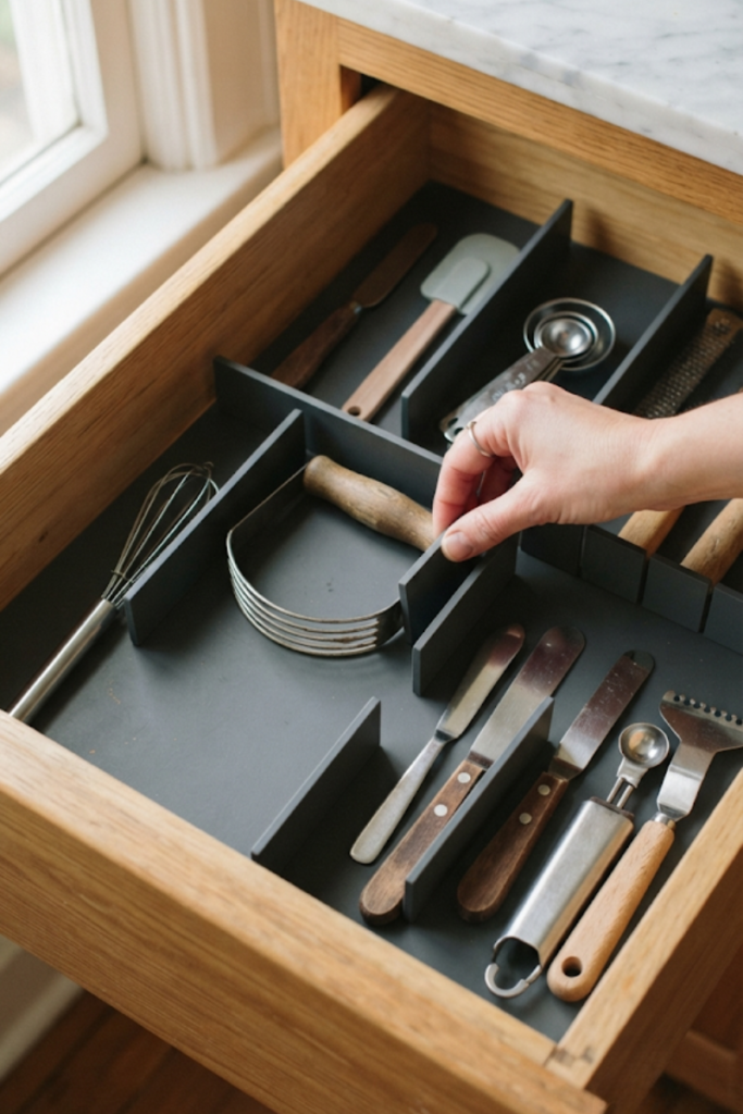 kitchen cabinet organization