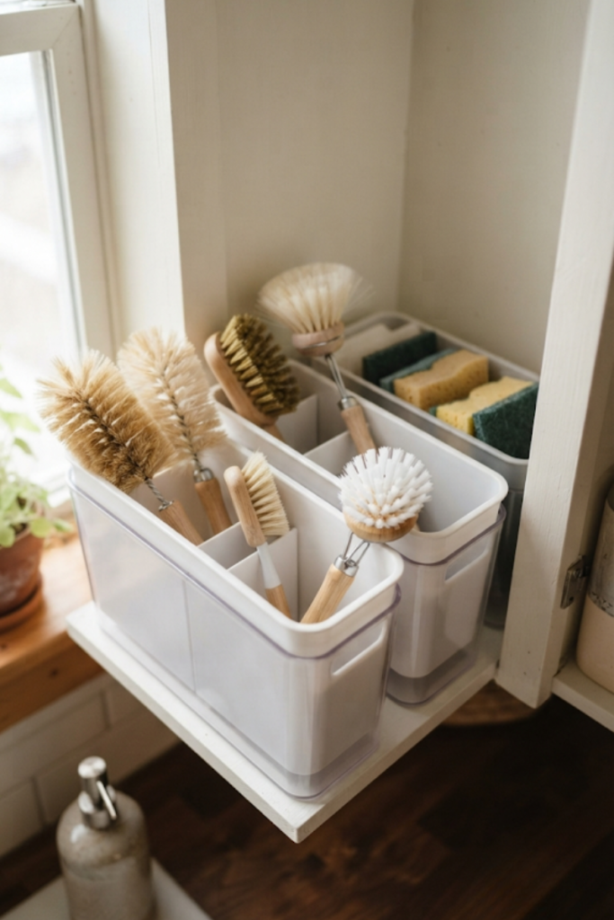 under sink organization