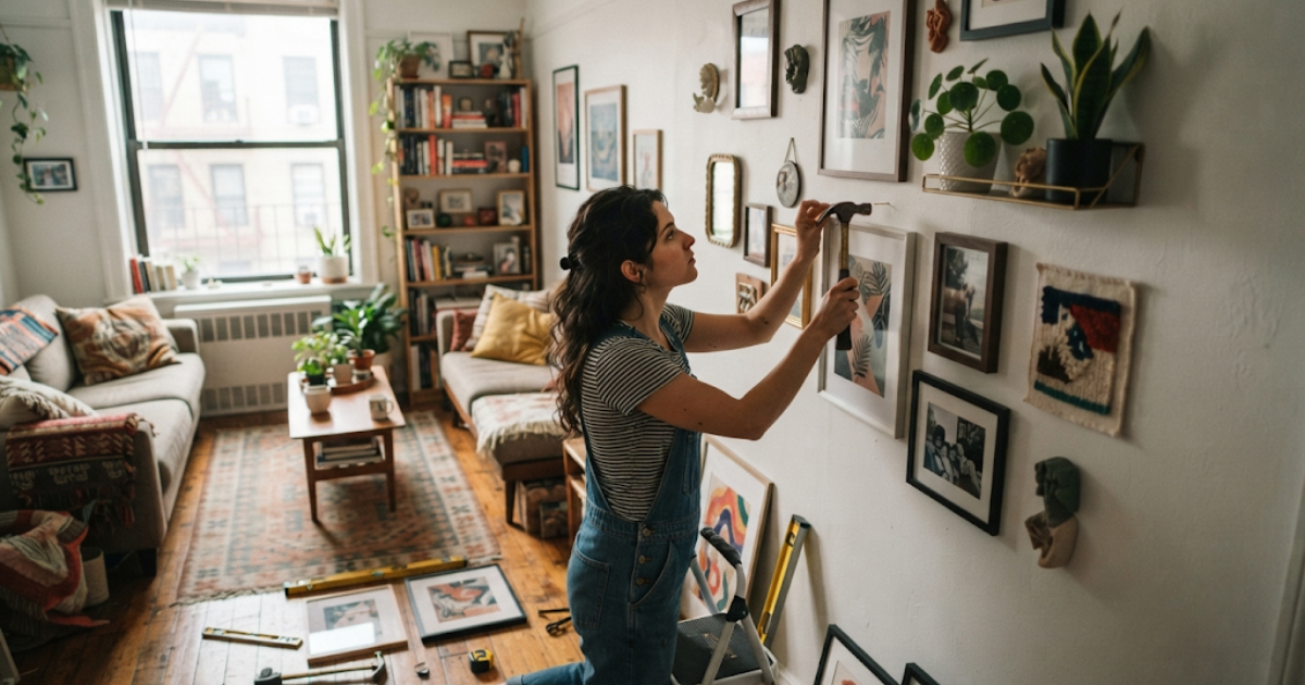 12 Small Apartment Wall Decor Ideas