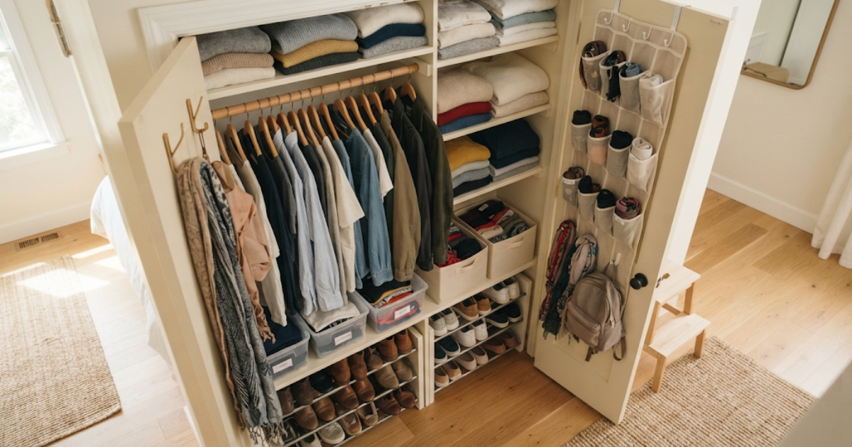 18 Small Closet Organization Ideas to Steal