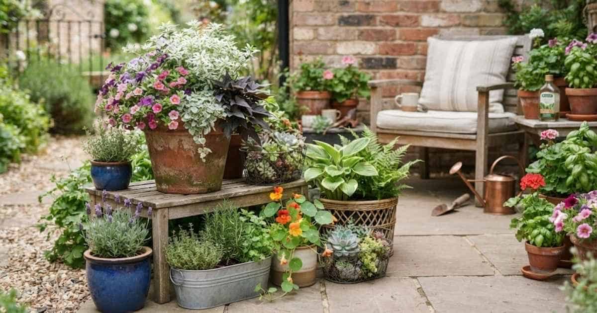 13 Container Garden Ideas for Patios
