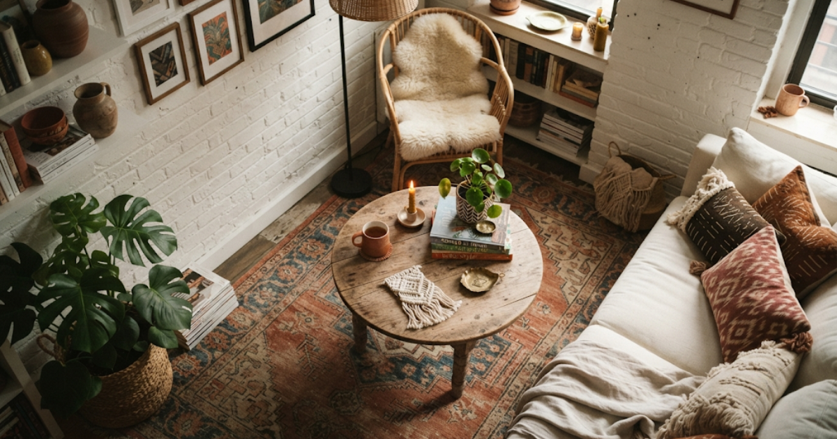 14 Boho Small Apartment Decorating Ideas