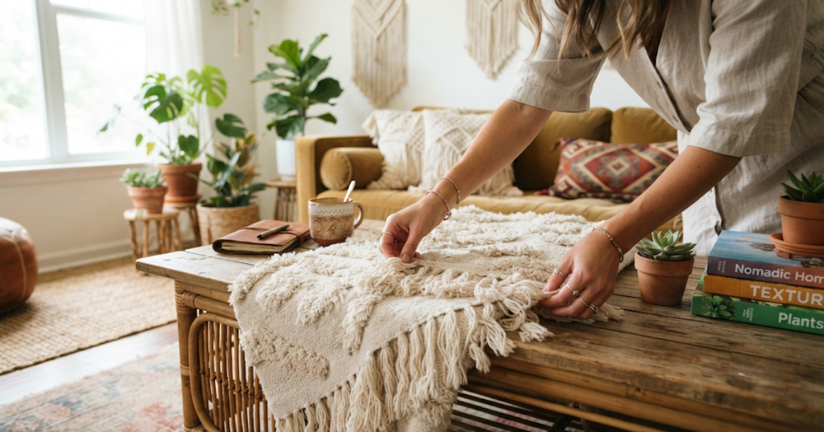 14 Boho Living Room Ideas We Love