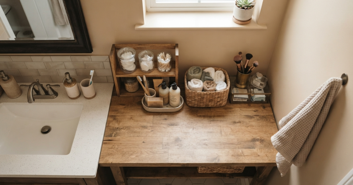 15 Bathroom Organization Ideas for Small Spaces