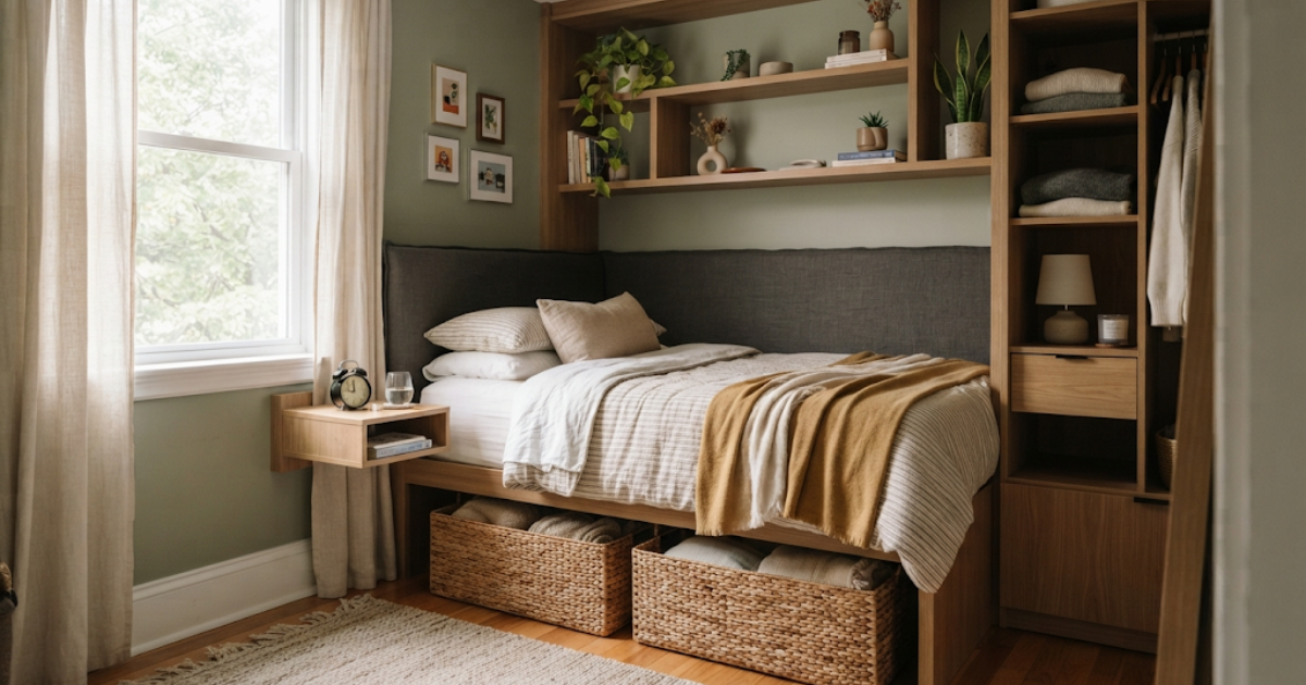 15 Small Apartment Bedroom Ideas for Style and Storage